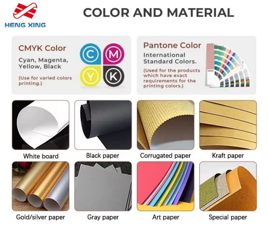 Boîtes d'emballage cylindriques en carton pour produits haut de gamme