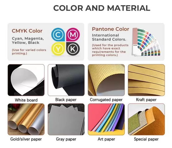 Boîtes en carton en 2 pièces