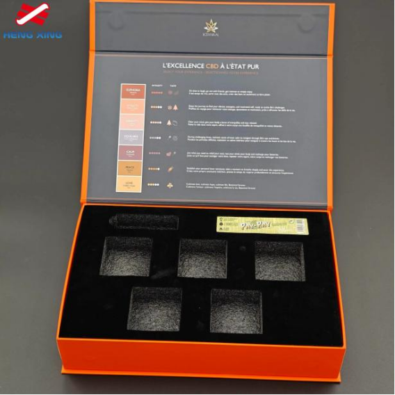 Boîte magnétique dépliable