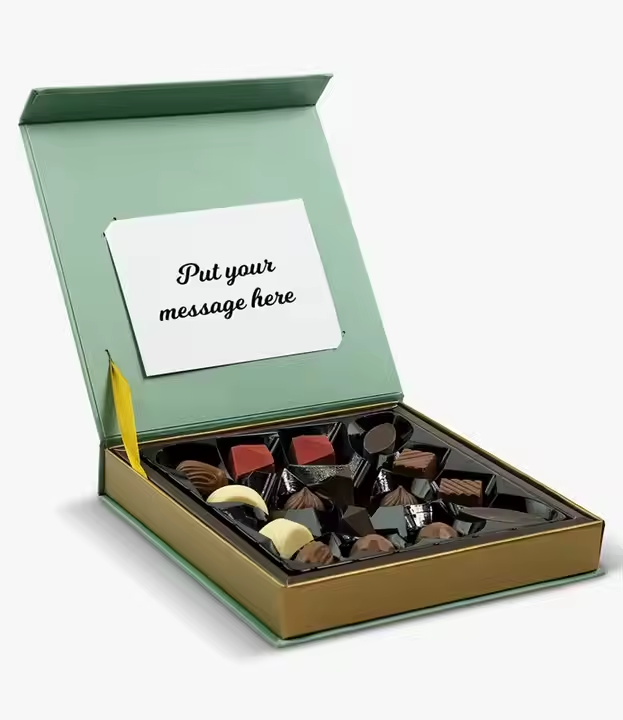 Coffret cadeau de chocolats de luxe pour la Saint-Valentin