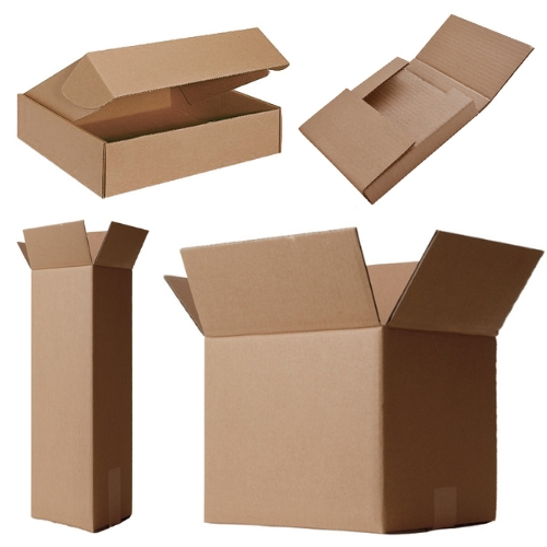  Boîtes en carton ondulé robustes 