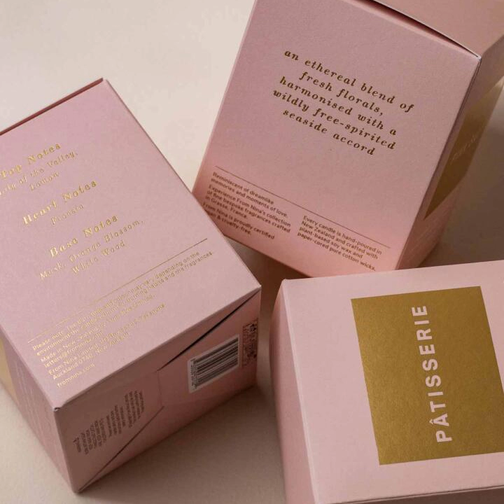  Coffrets cadeaux pour bougies 