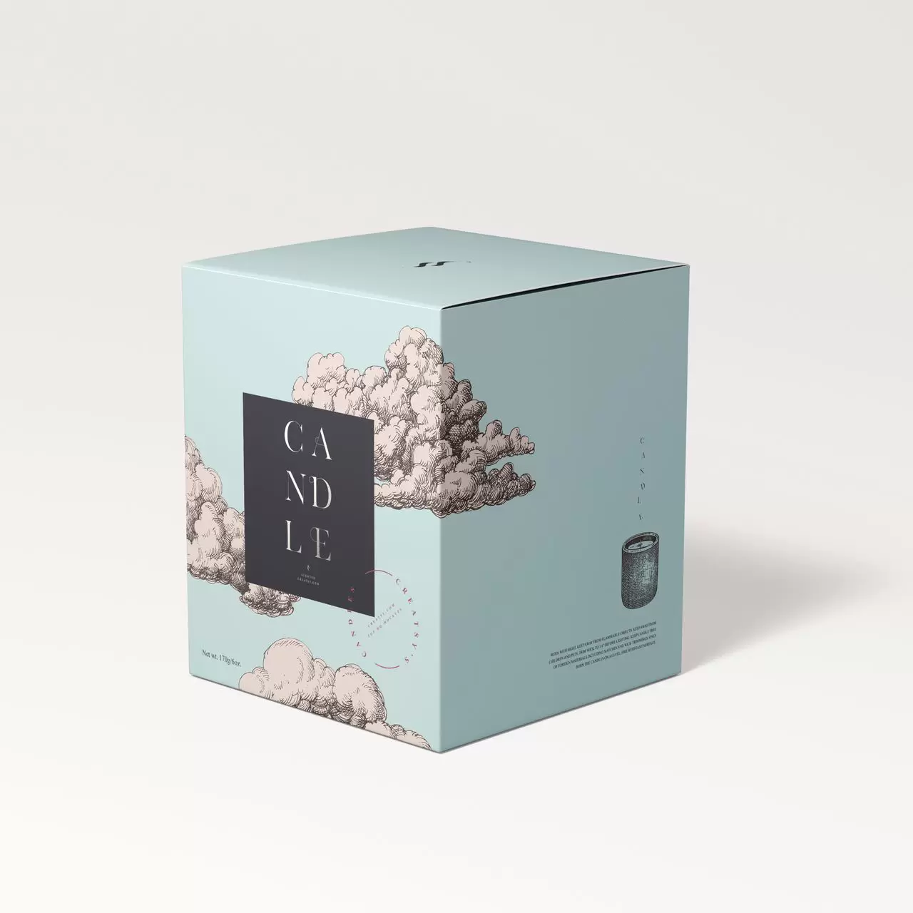  Boîtes à bougies imprimées 