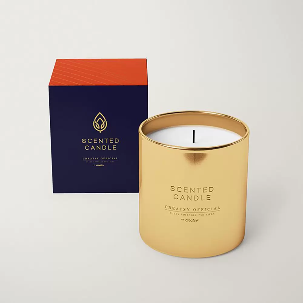  Boîte à bougies en carton