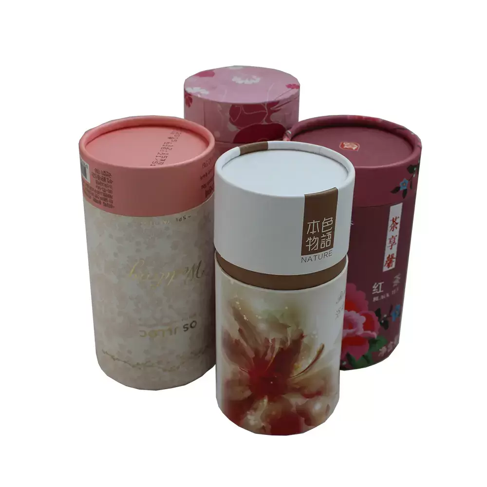  Emballage en tube de carton 
