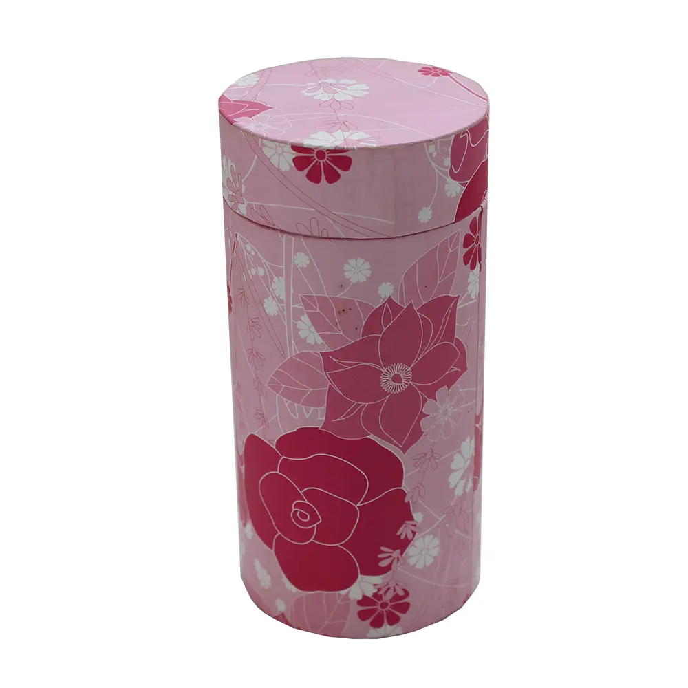 Coffret cadeau en tube de carton 