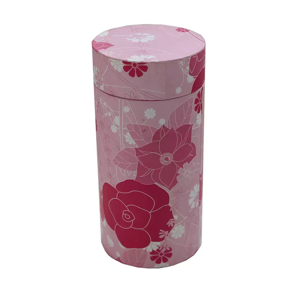 Coffret cadeau en tube de carton 