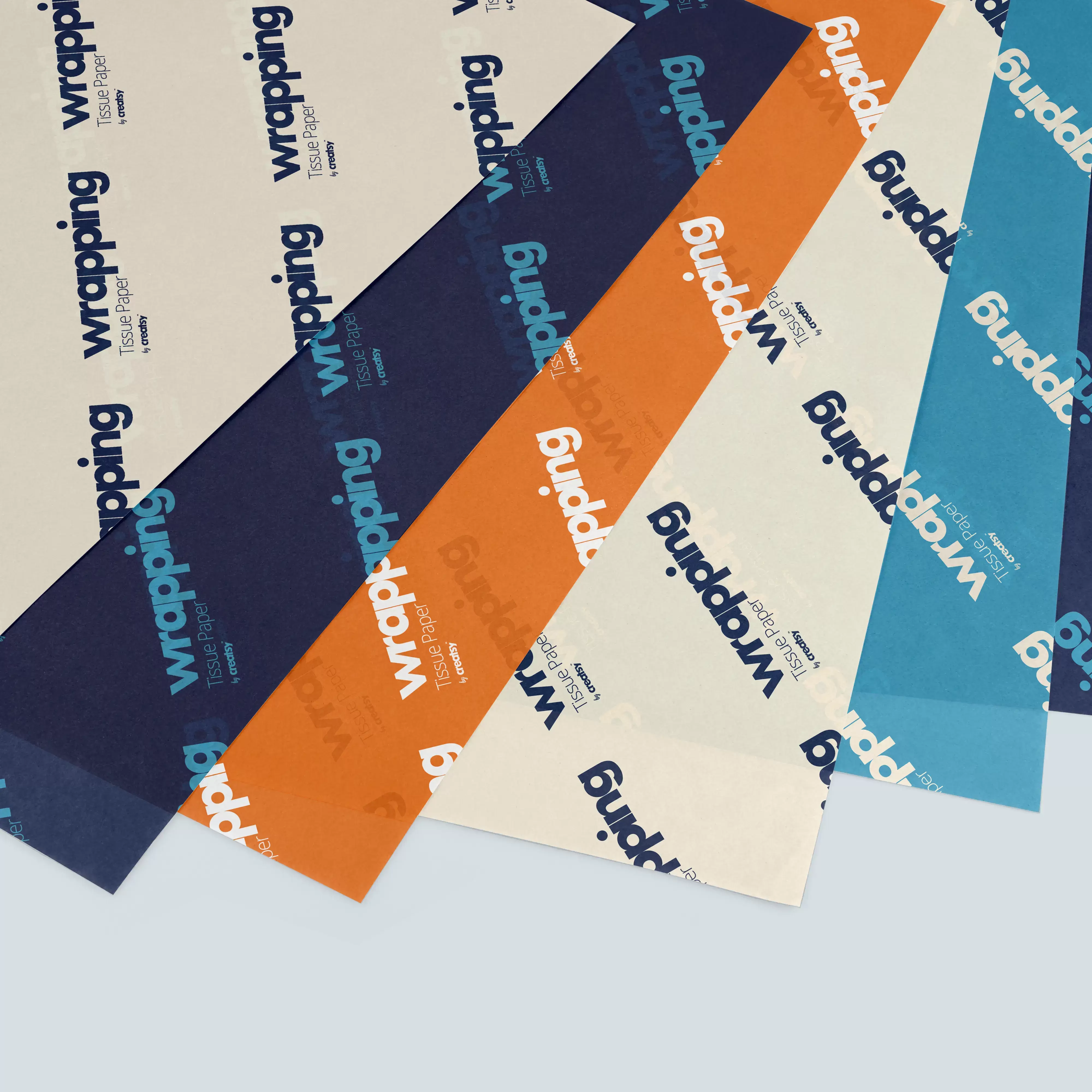 Papier d'emballage écologique personnalisé