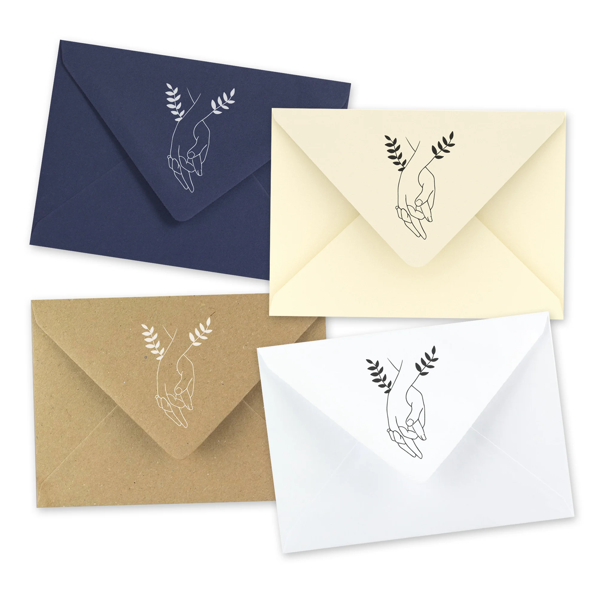  Cartes et enveloppes imprimées 