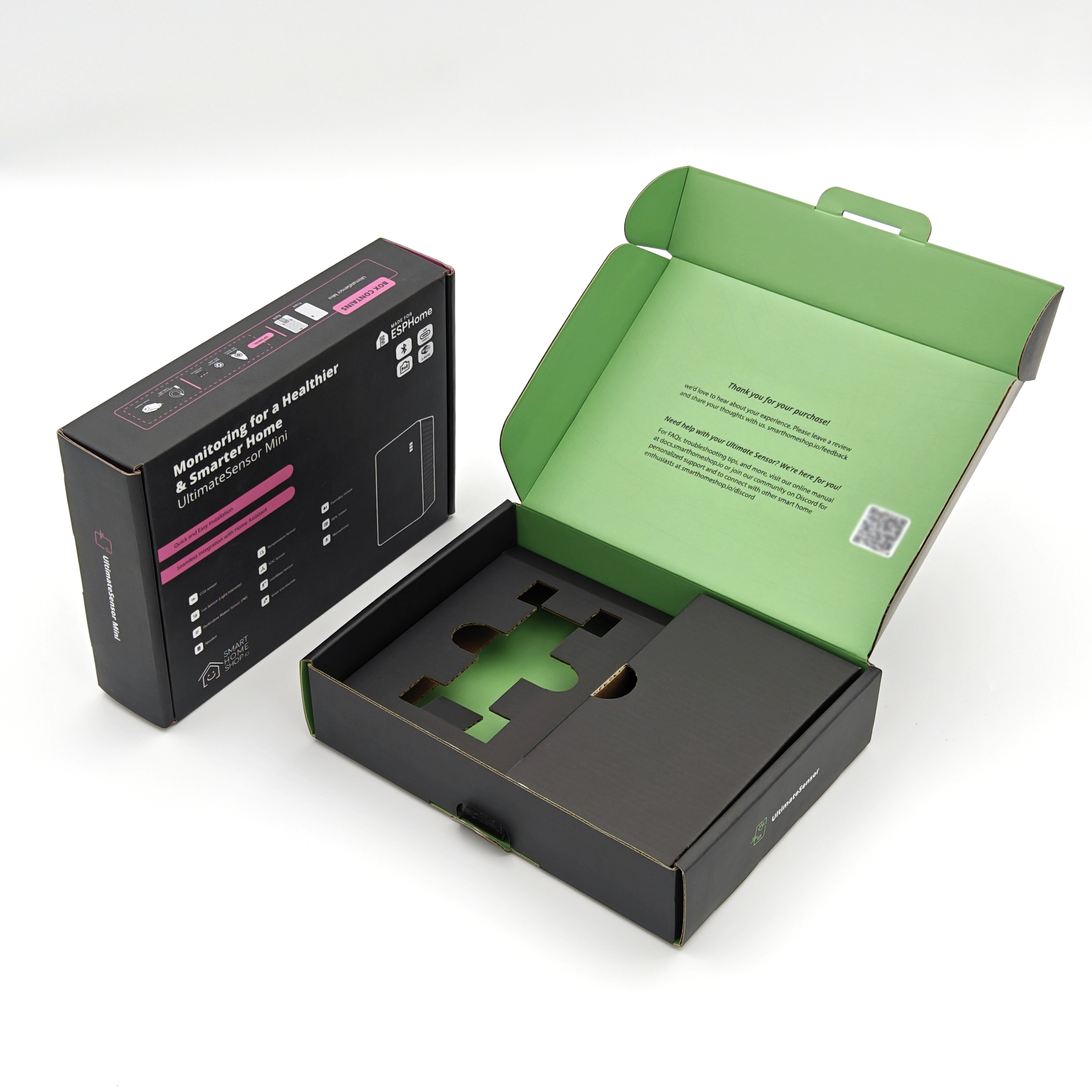 Boîte d'emballage d'expédition électronique