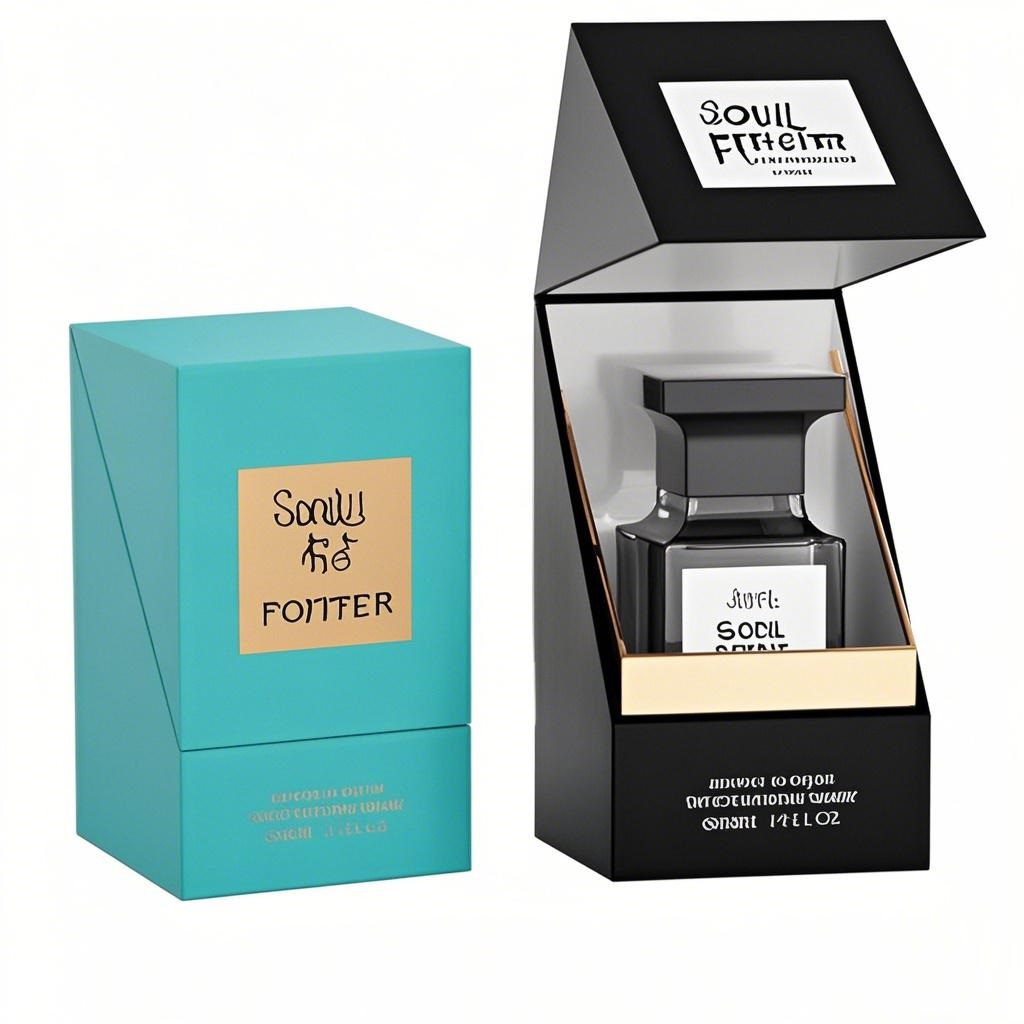 conception de boîte de parfum 