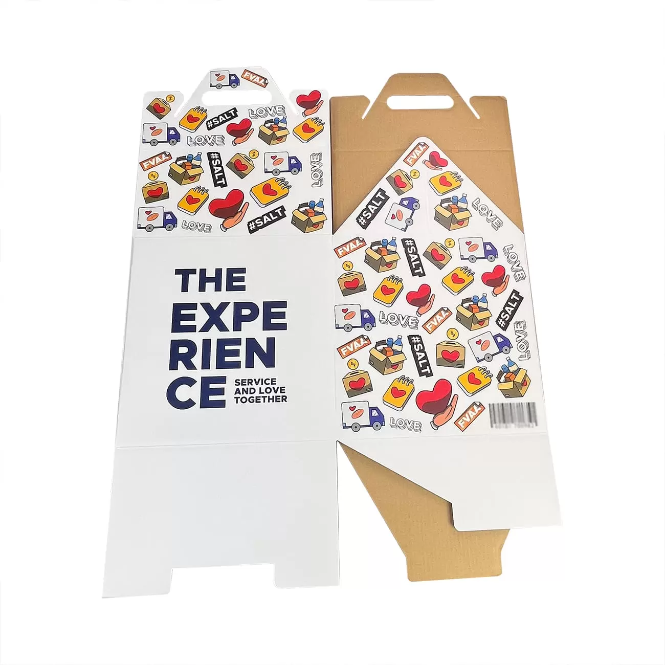  Boîtes d'emballage personnalisées 