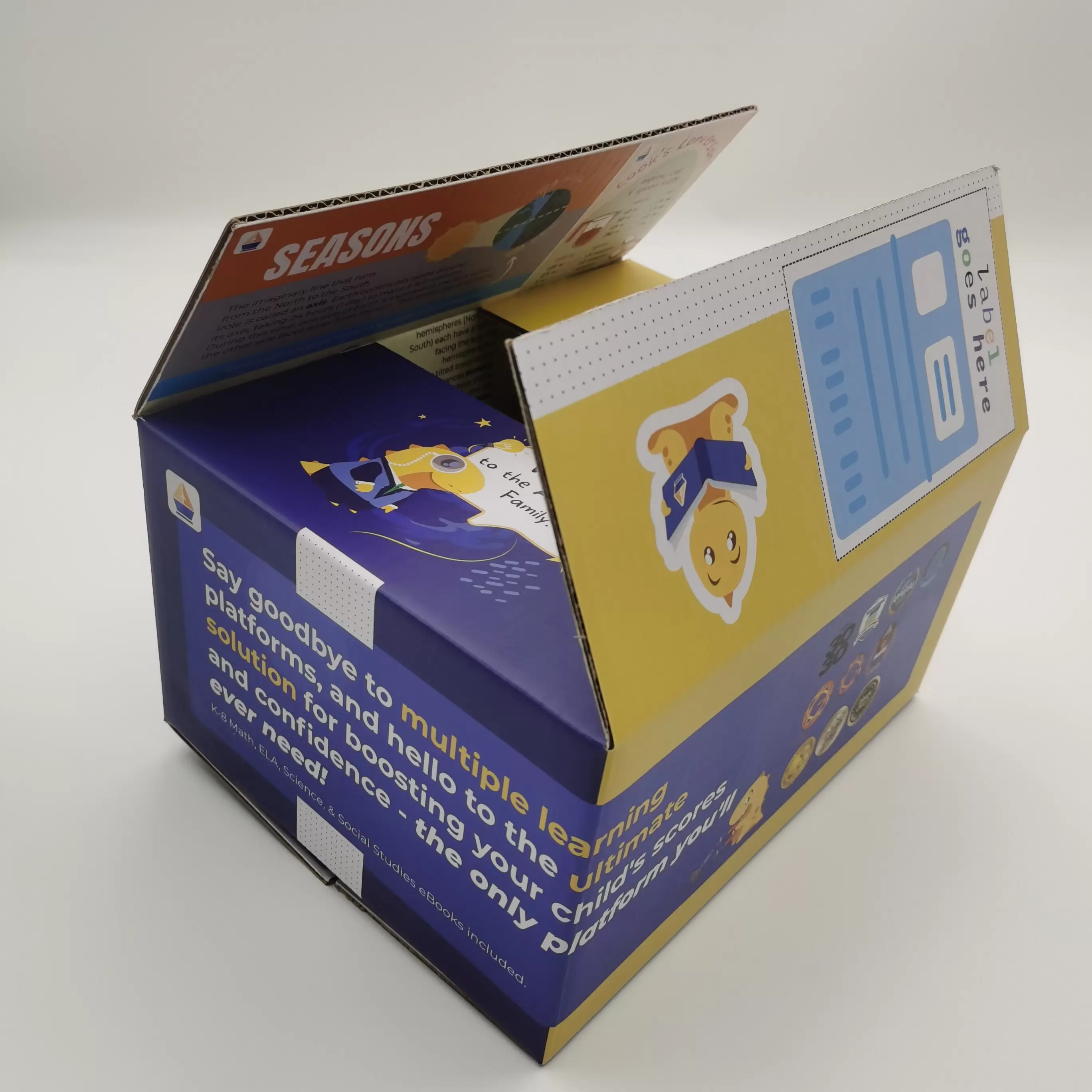  Boîtes en carton ondulé personnalisées 