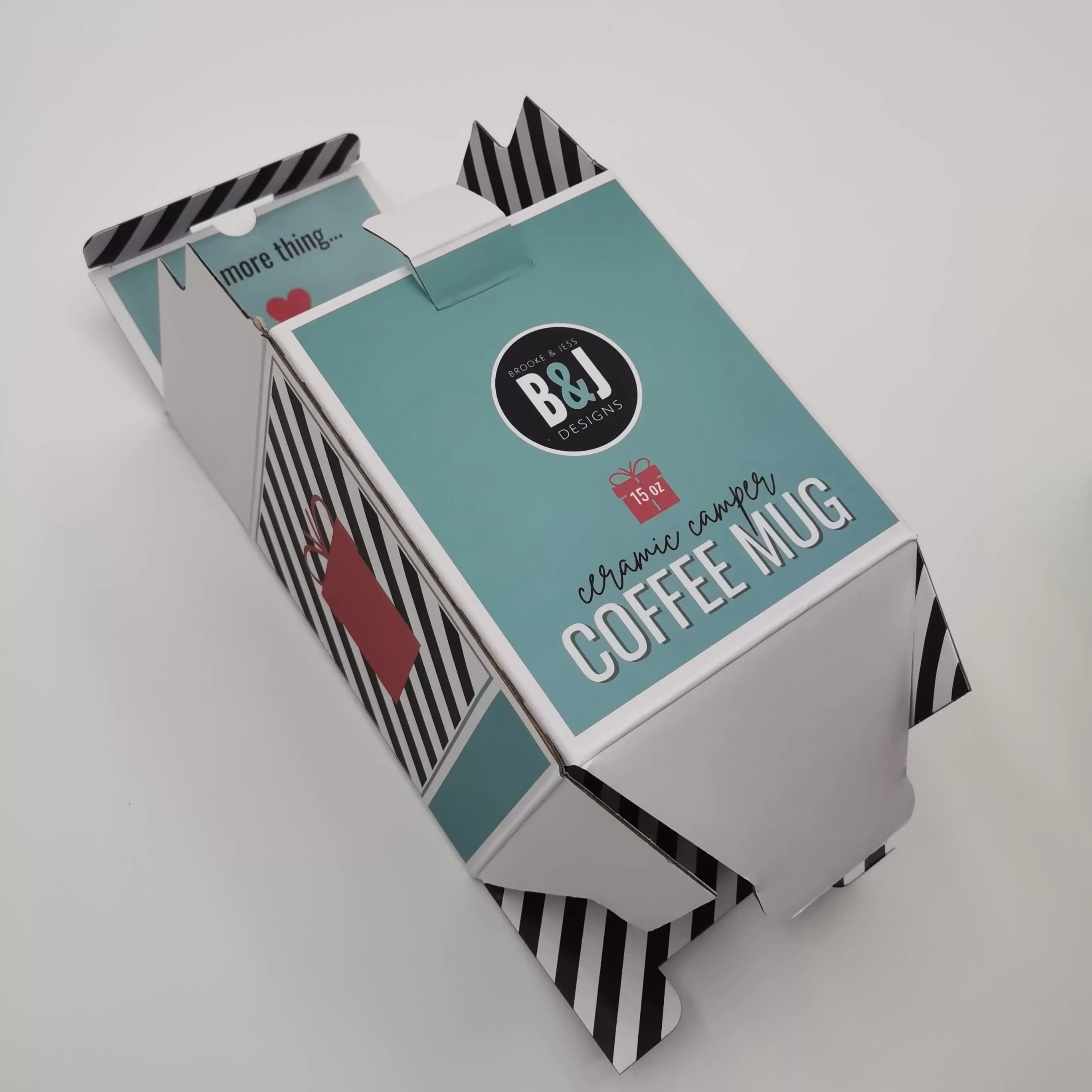 Boîte en carton ondulé imprimée