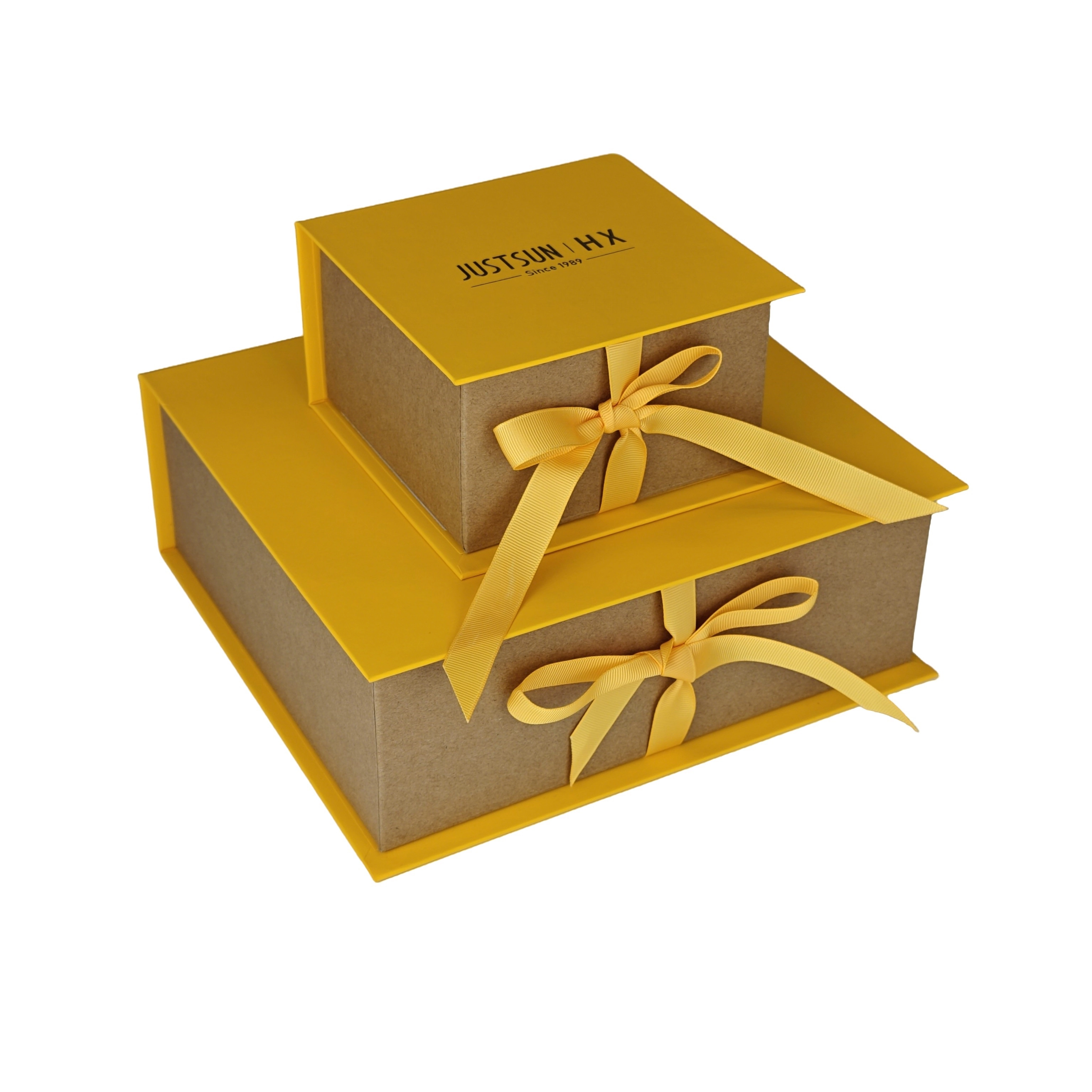 Coffrets cadeaux pliables en carton