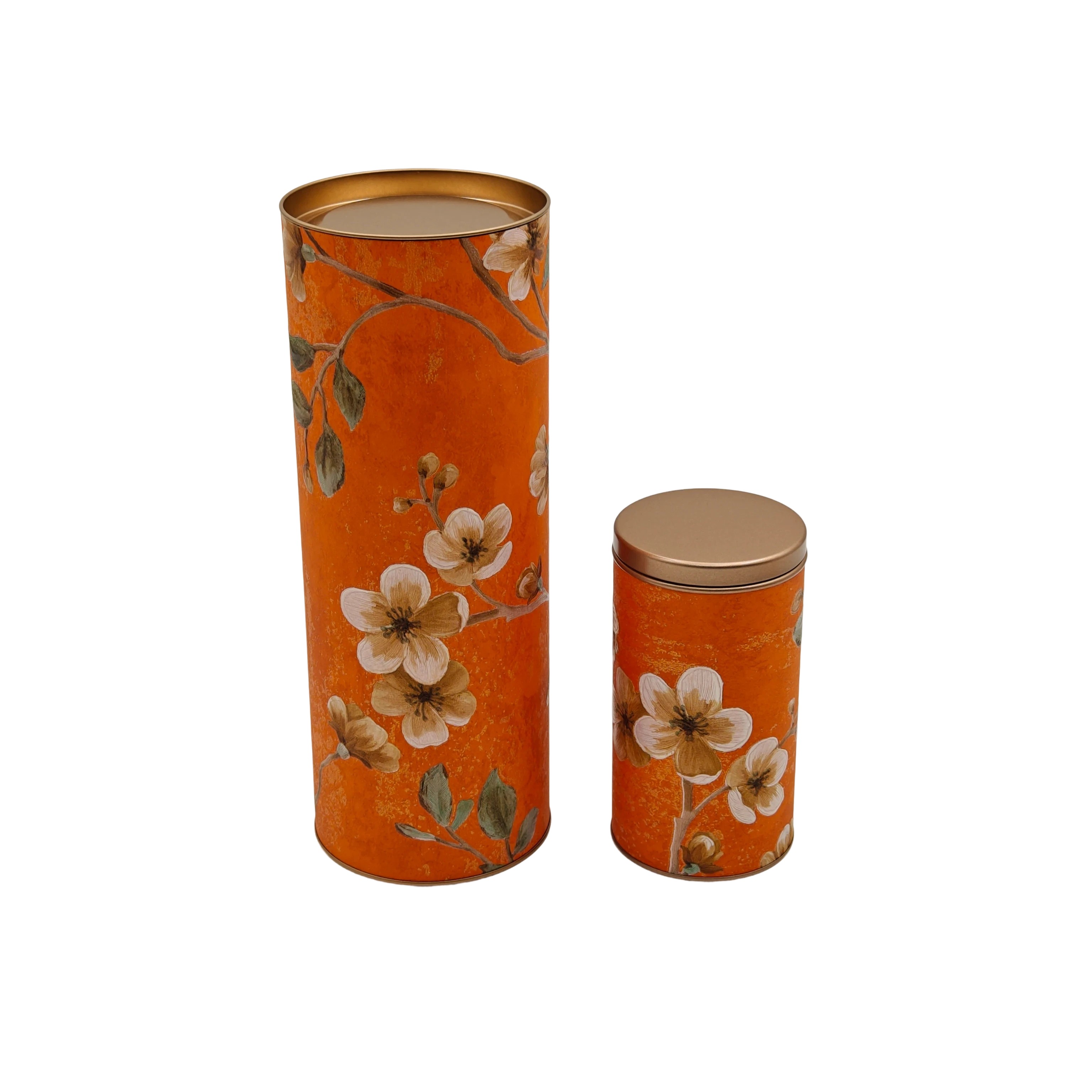  Coffrets cadeaux cylindriques en carton 