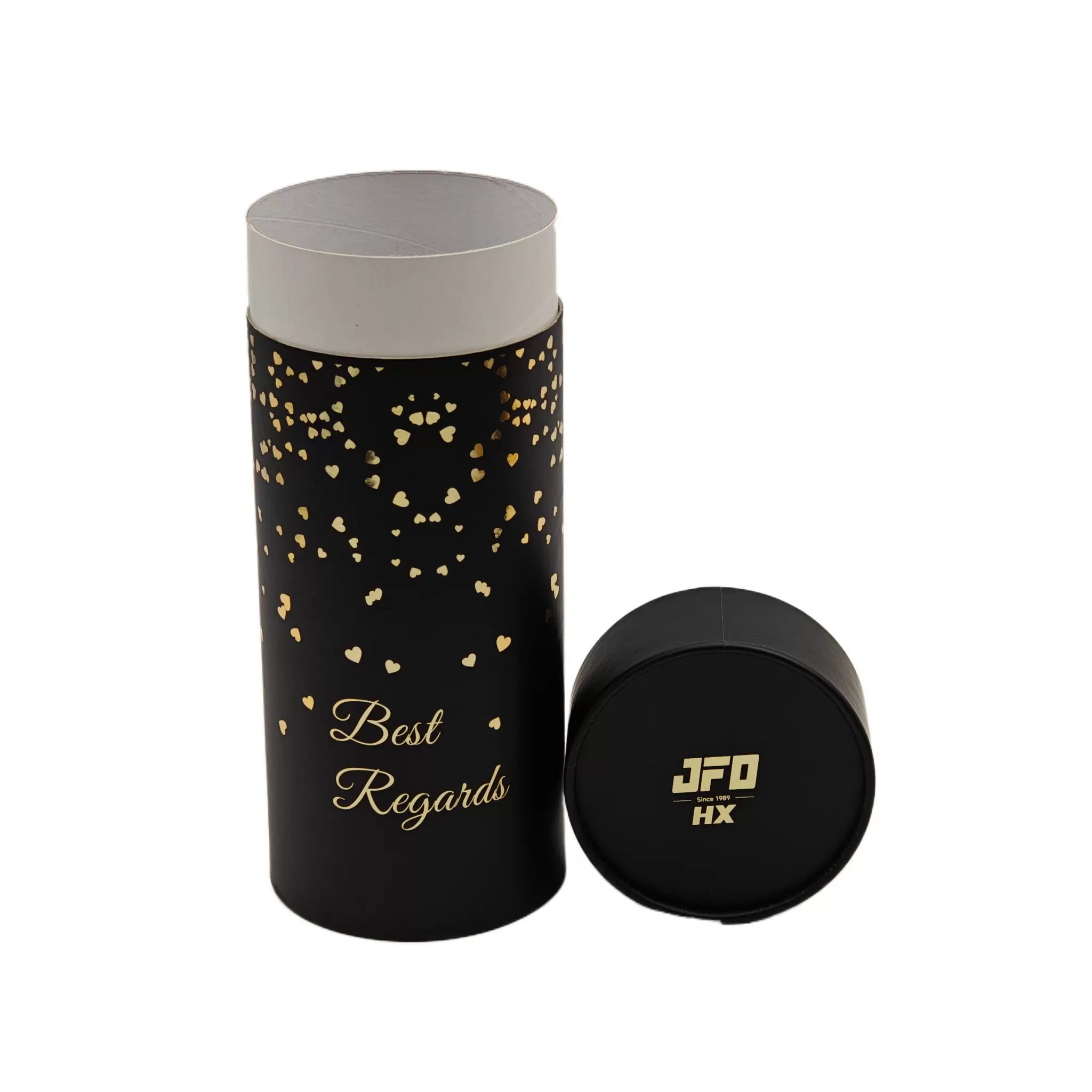  Bo&icirc;tes cadeaux cylindriques en carton