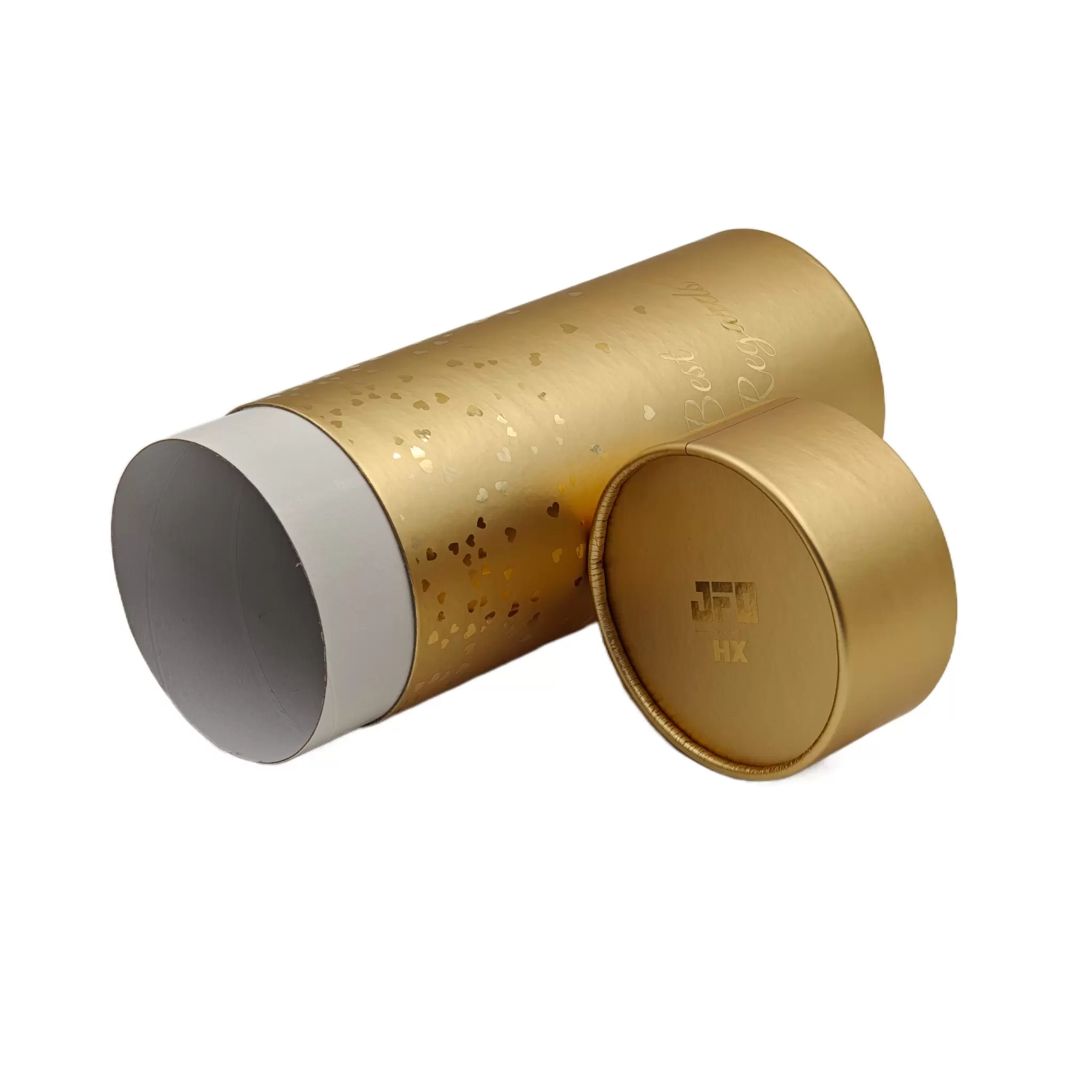  Bo&icirc;tes cylindriques personnalis&eacute;es 