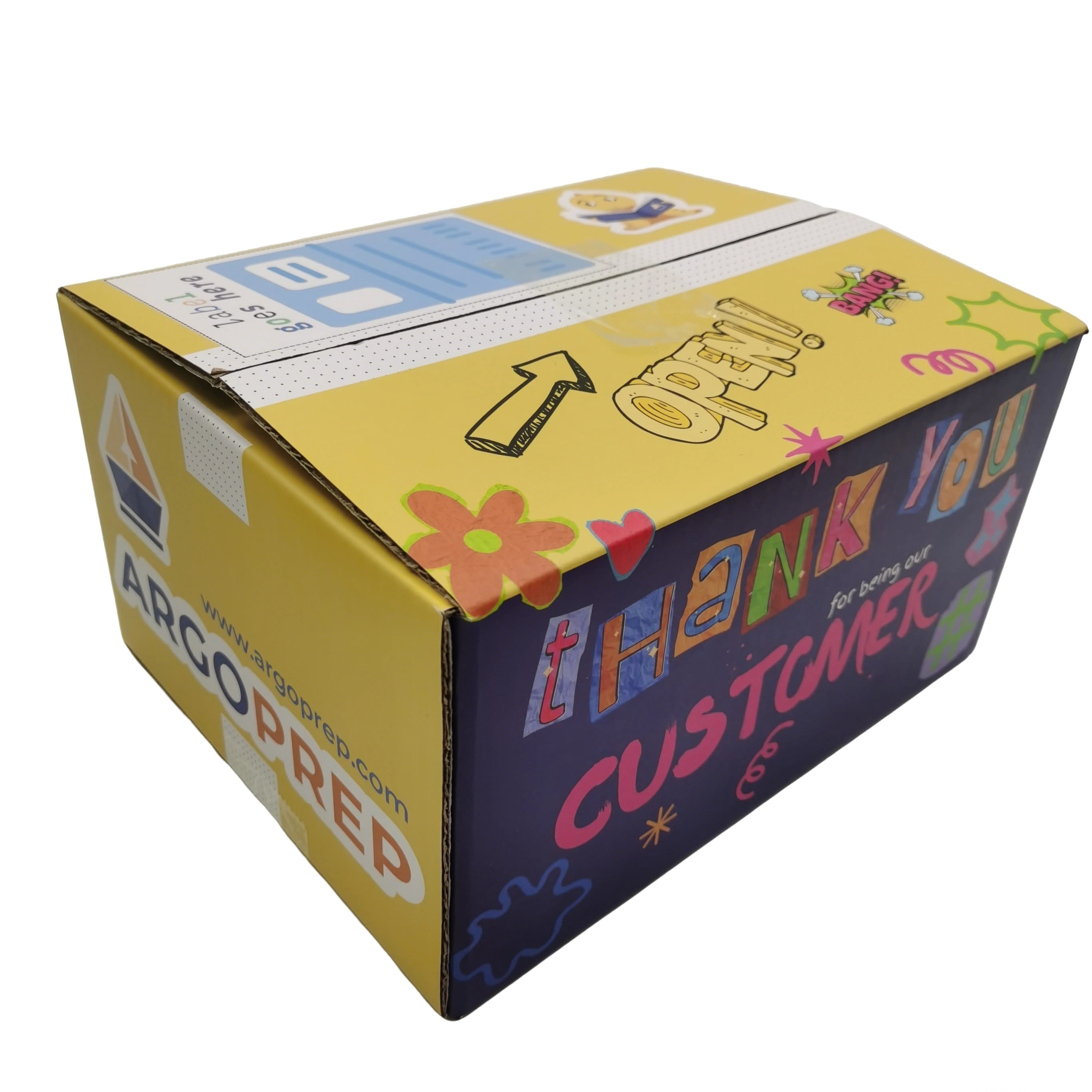 Cartons en carton ondulé à double paroi