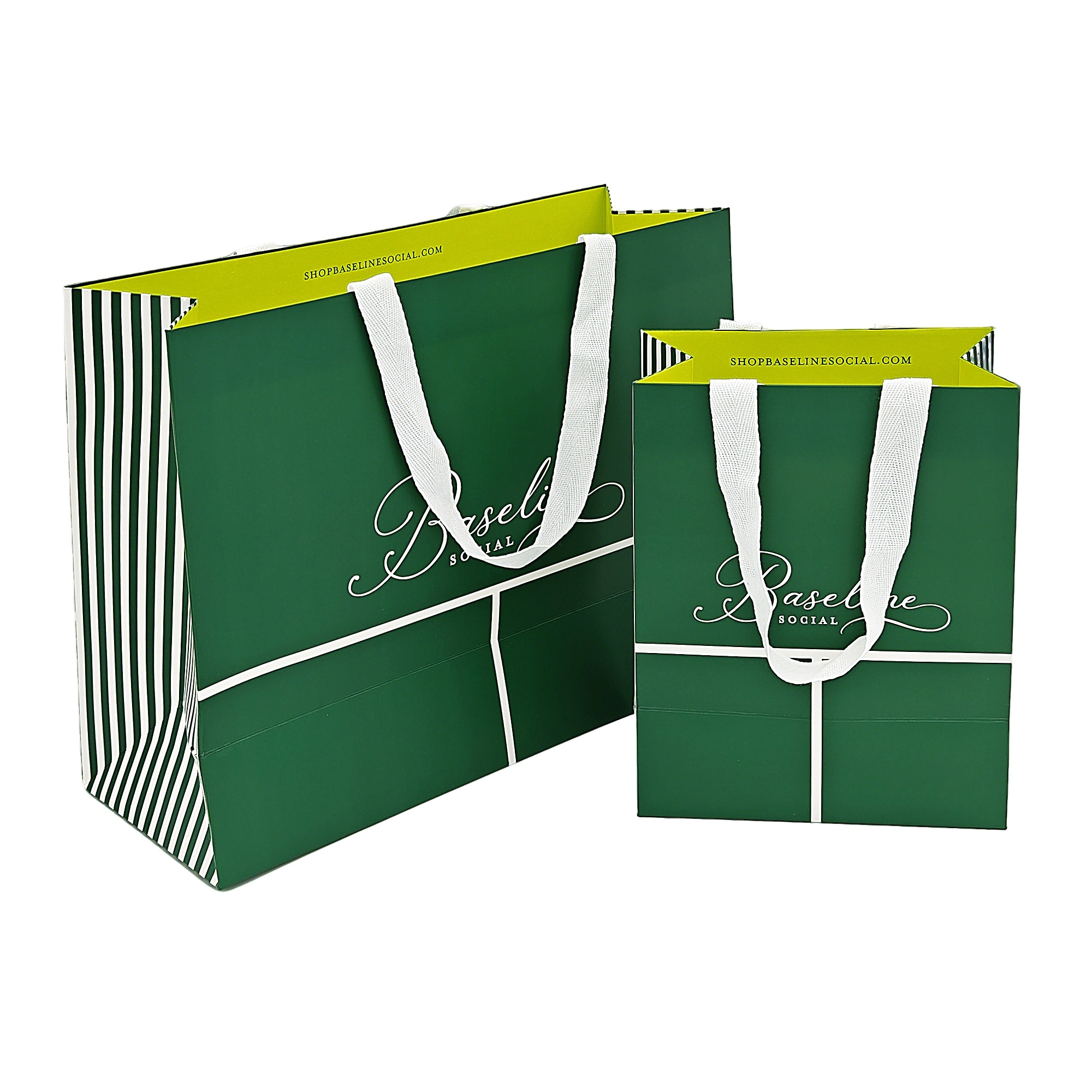  Sacs de courses avec logo 