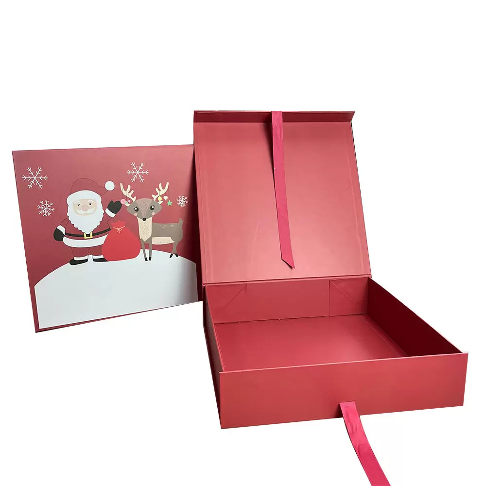 Coffret cadeau magnétique de Noël