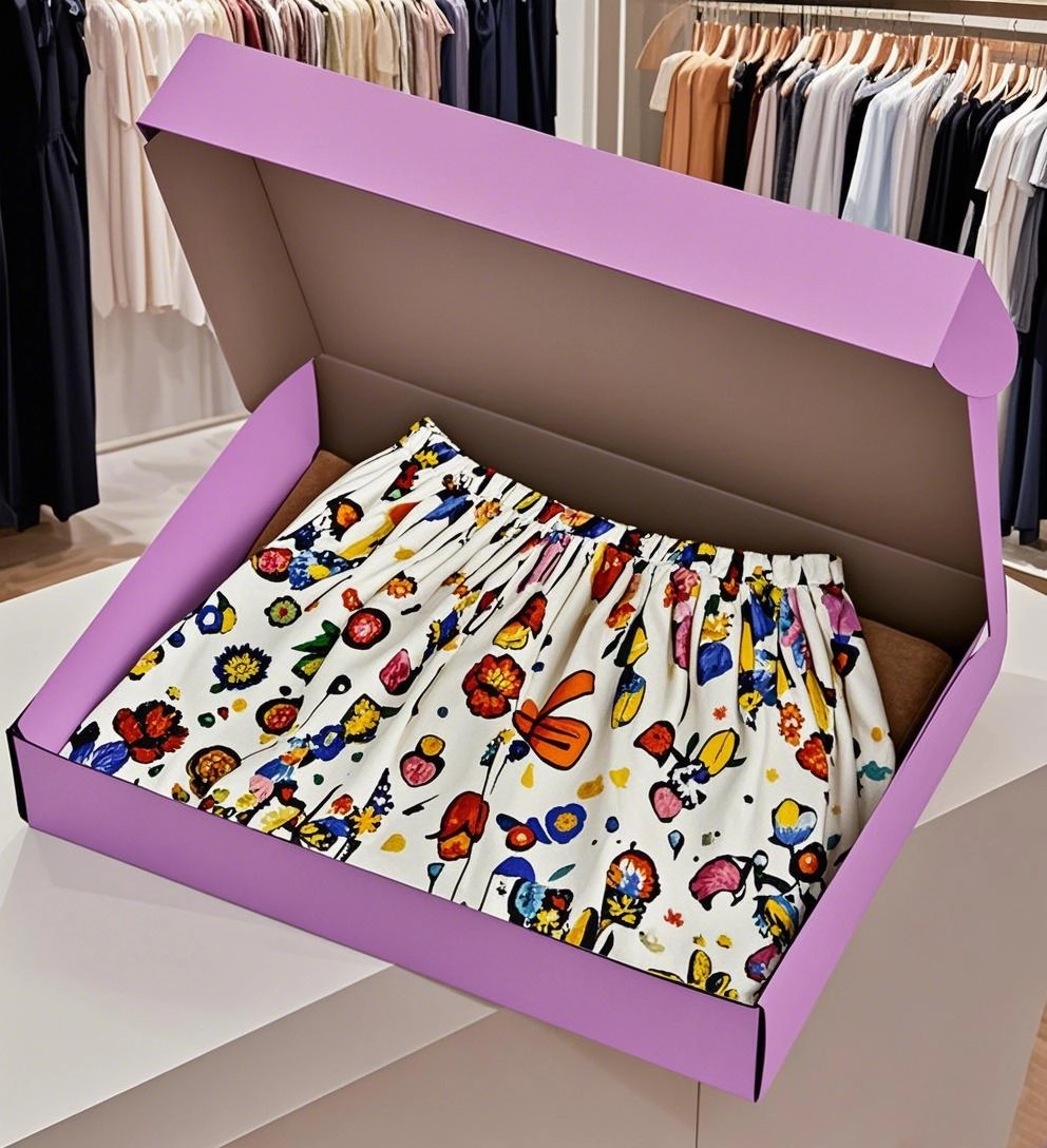  Boîtes d'expédition de vêtements personnalisées 