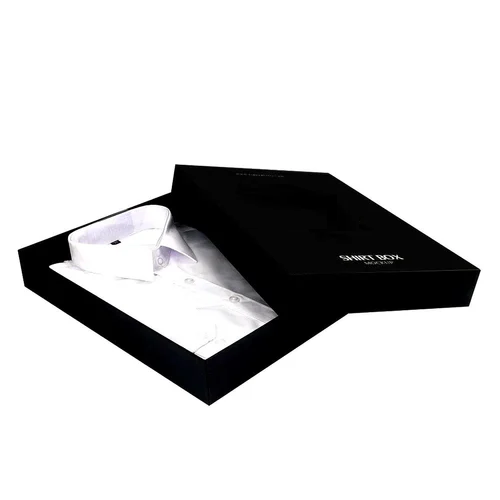 Boîte d'emballage de t-shirt personnalisée