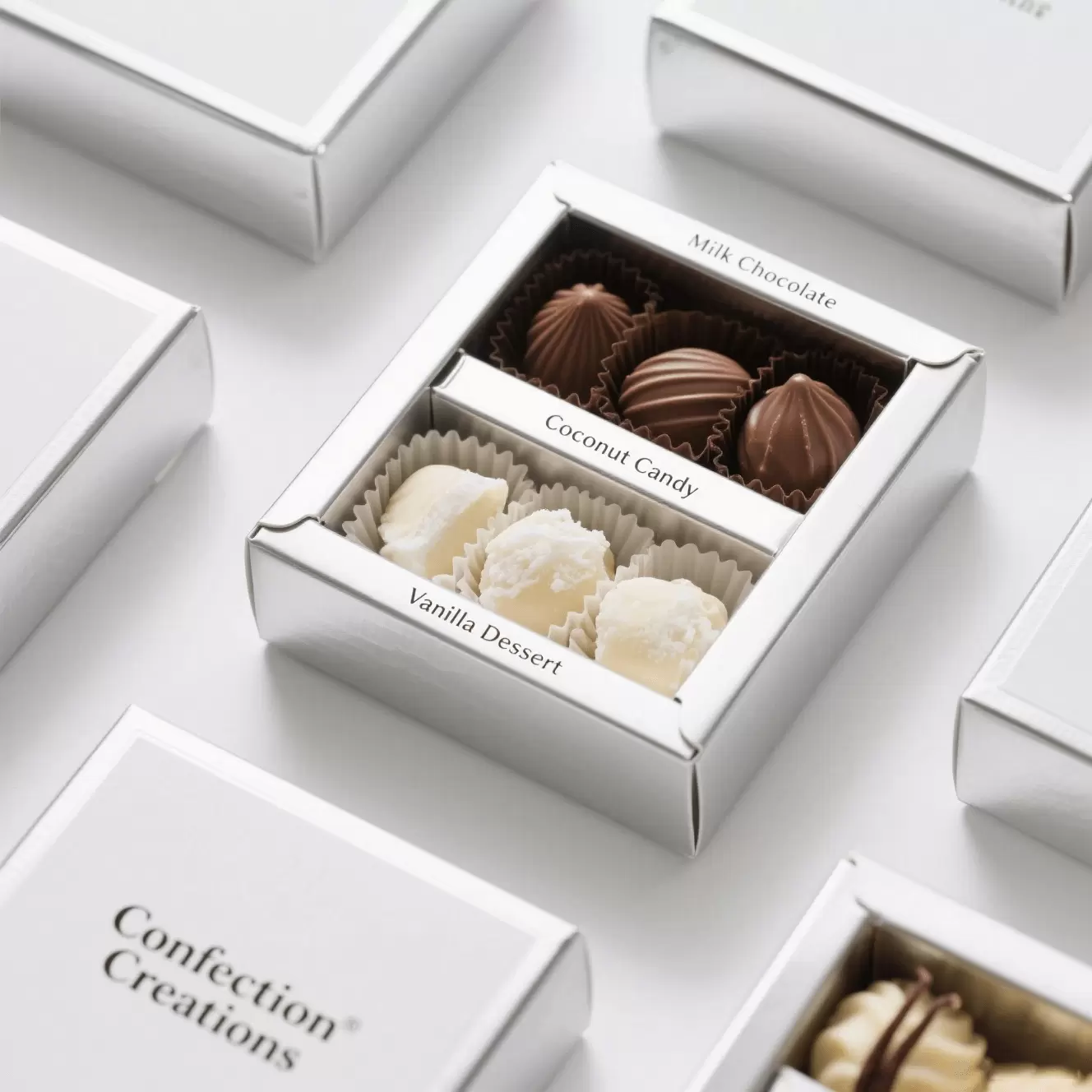  Coffret d'emballage de chocolats