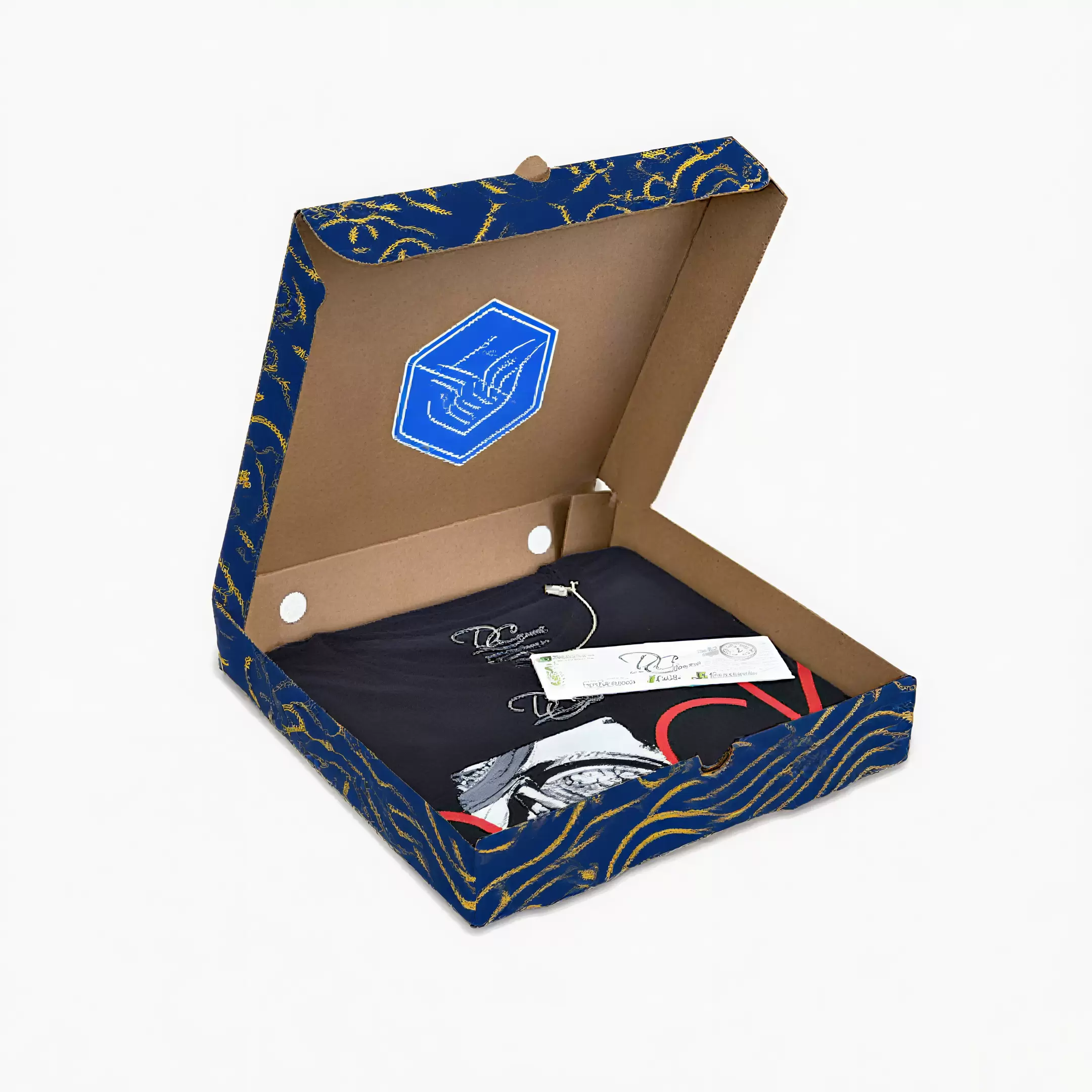 boîte d'emballage de robe