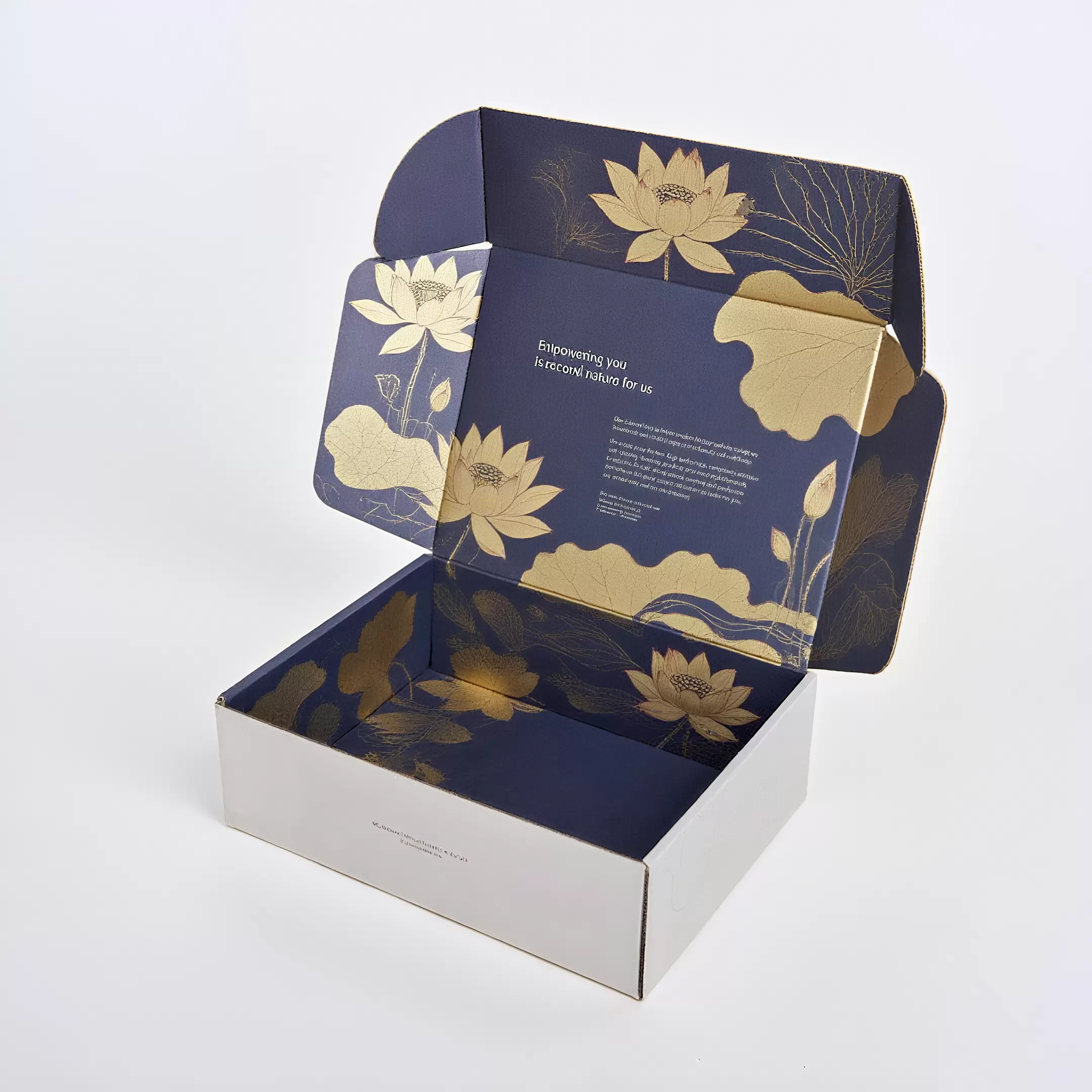 Bo&icirc;tes d'exp&eacute;dition personnalis&eacute;es en carton ondul&eacute;