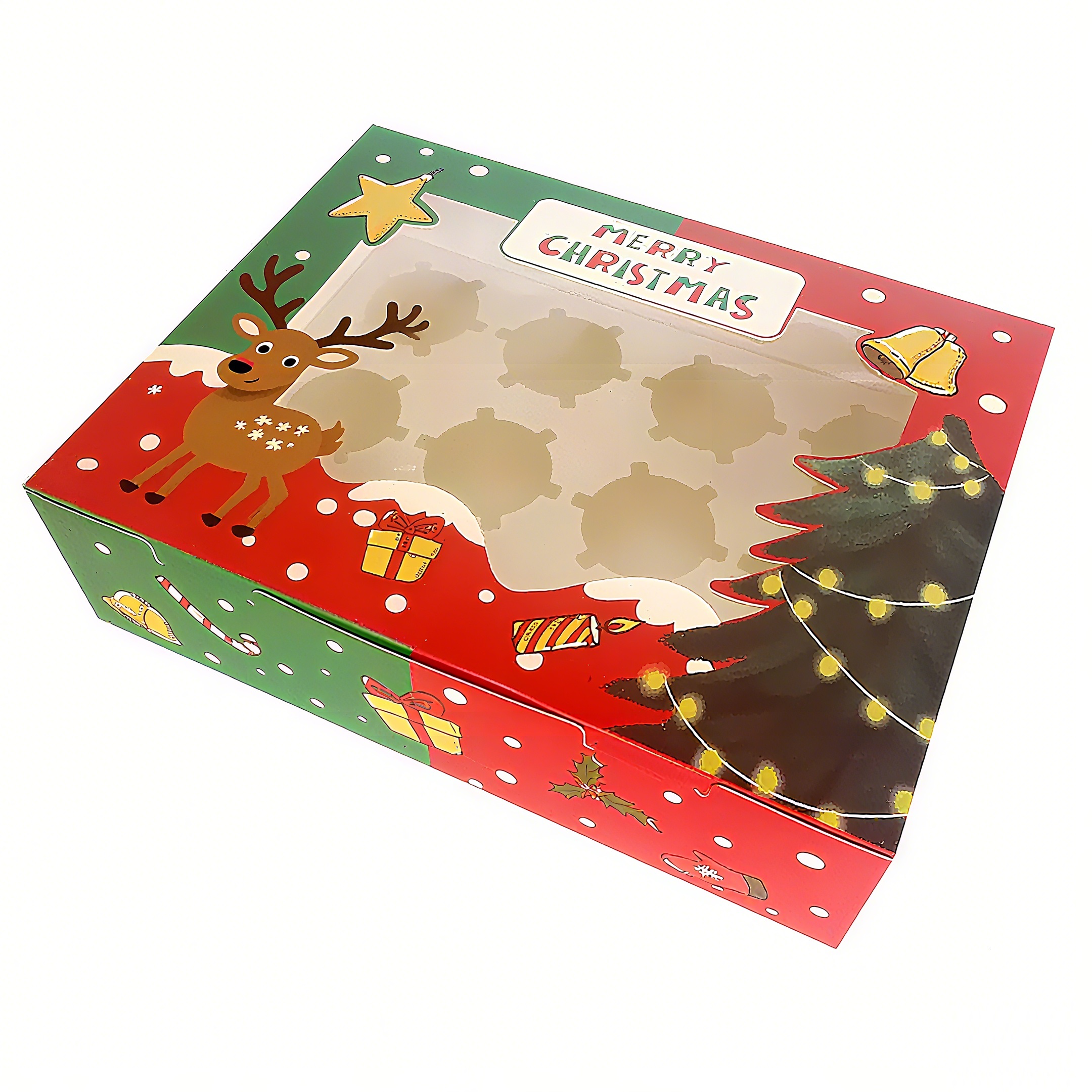 Coffrets cadeaux de chocolats de Noël personnalisés