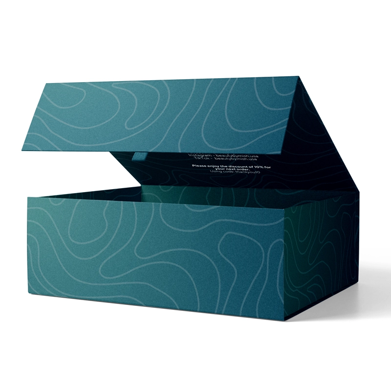 Coffret cadeau avec couvercle magnétique Coffret cadeau avec couvercle magnétique