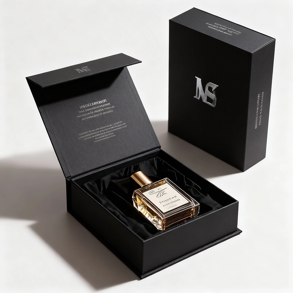Conception créative de boîte à parfum
